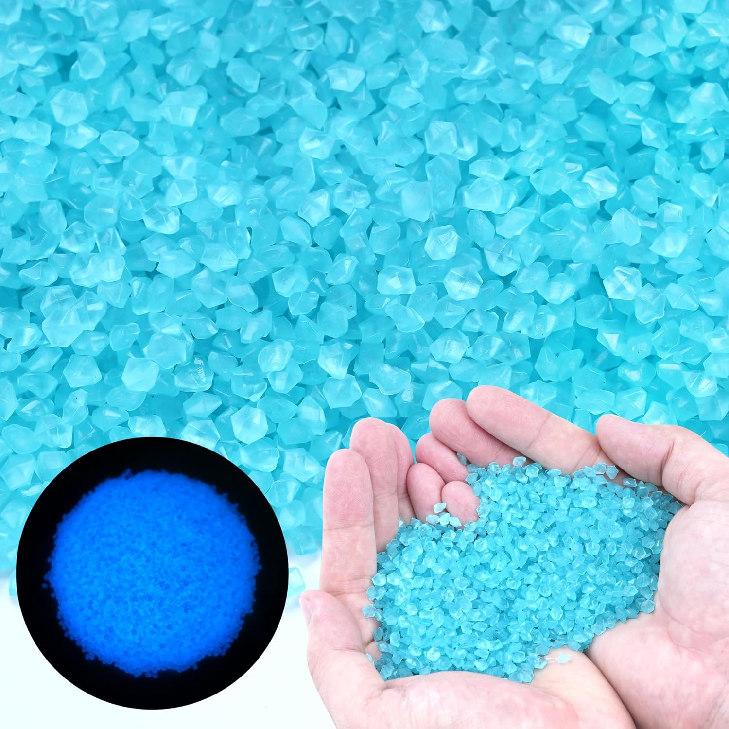 Aquarium Fish That Glow In The Dark - Sable qui brille dans la nuit,