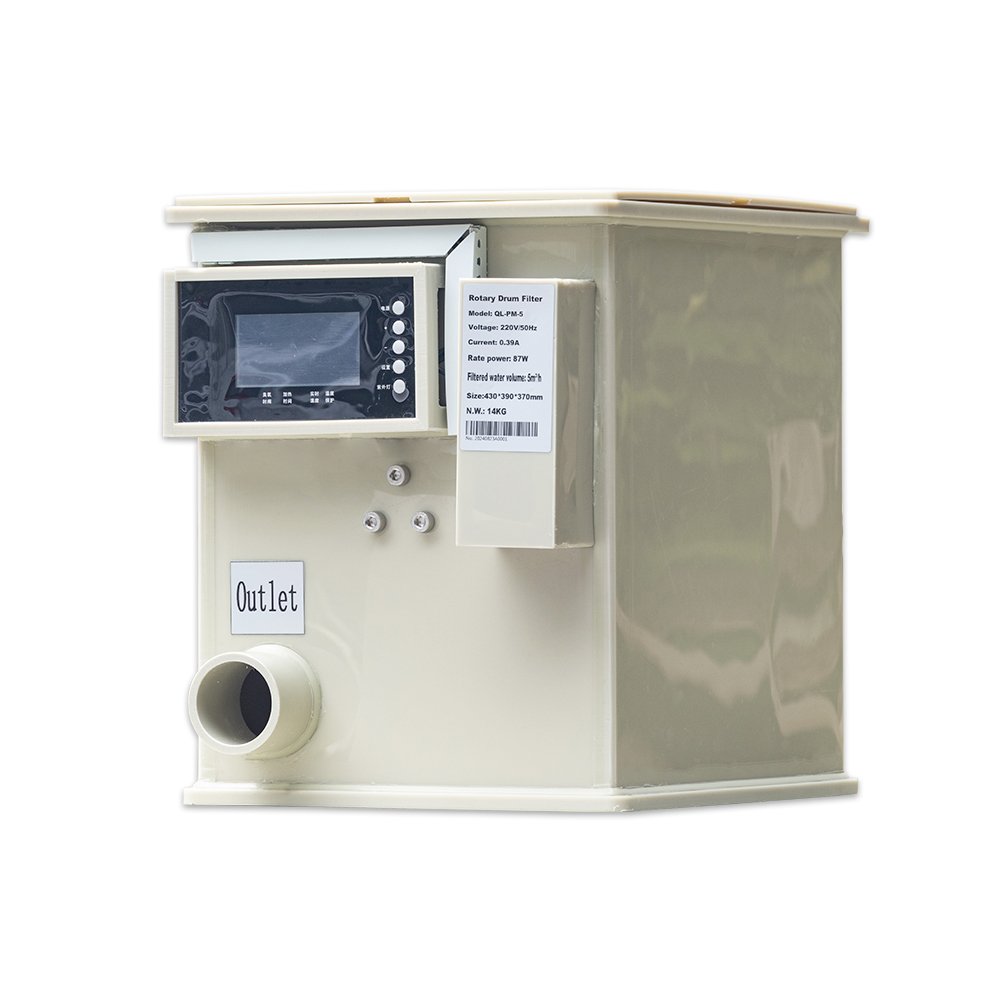Aquarium Fish And Price - Filtre à tambour QihangRAS pour bassin