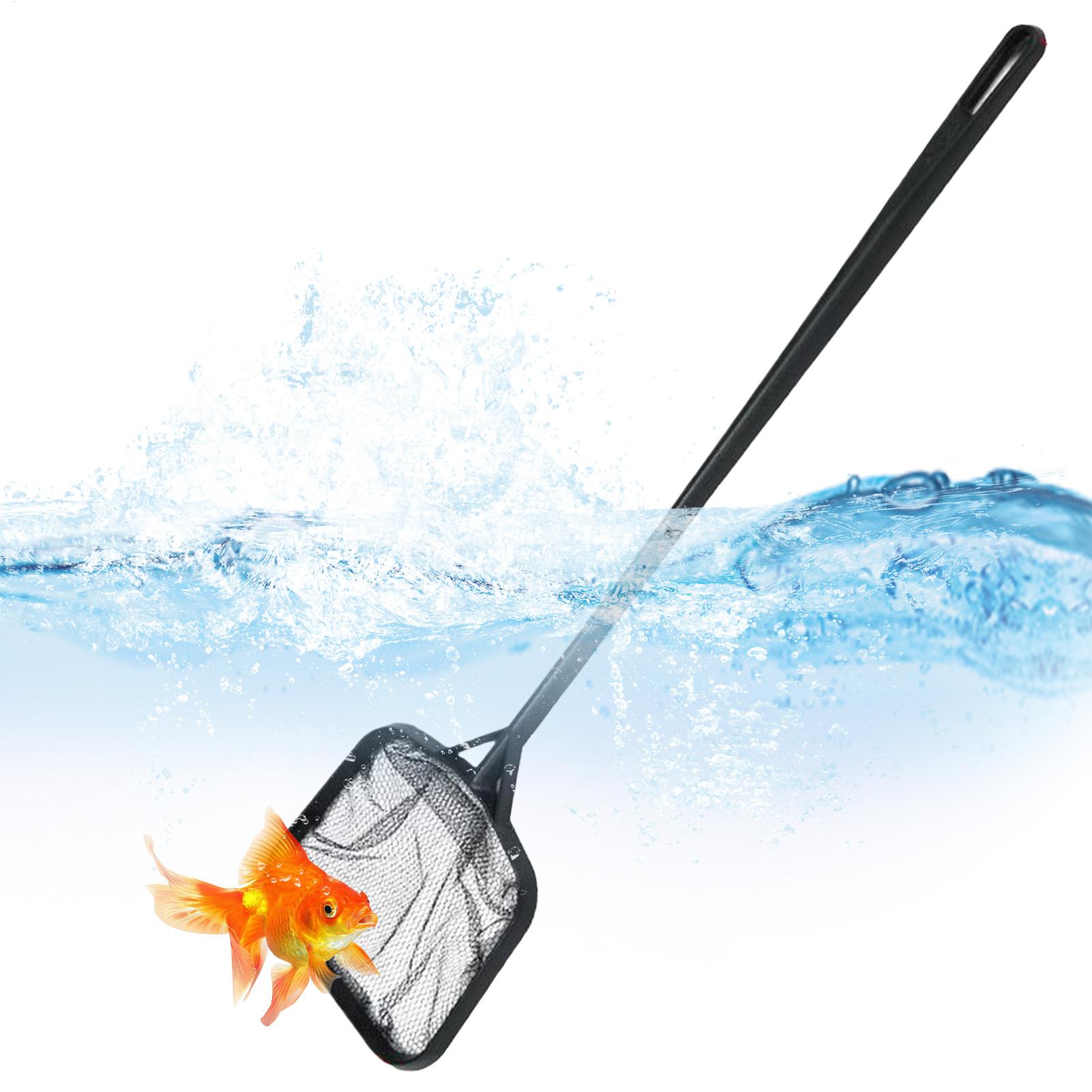 Aquarium Fish Net - Filets de nettoyage pour piscine, épuisette