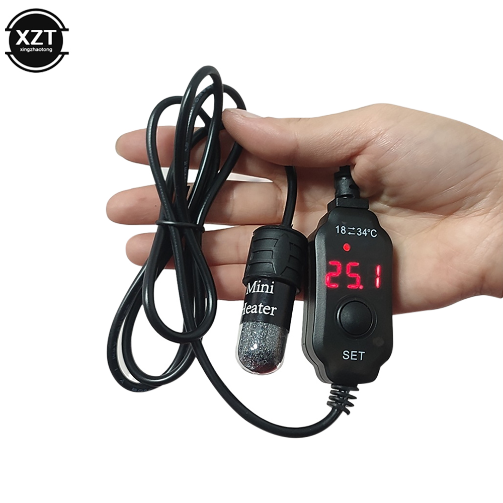 Aquarium Fish Cold Water - Mini tige chauffante pour Aquarium, chargeur