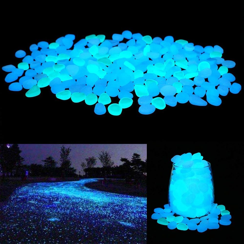Aquarium Fish That Glow In The Dark - Pierres brillantes dans le noir pour