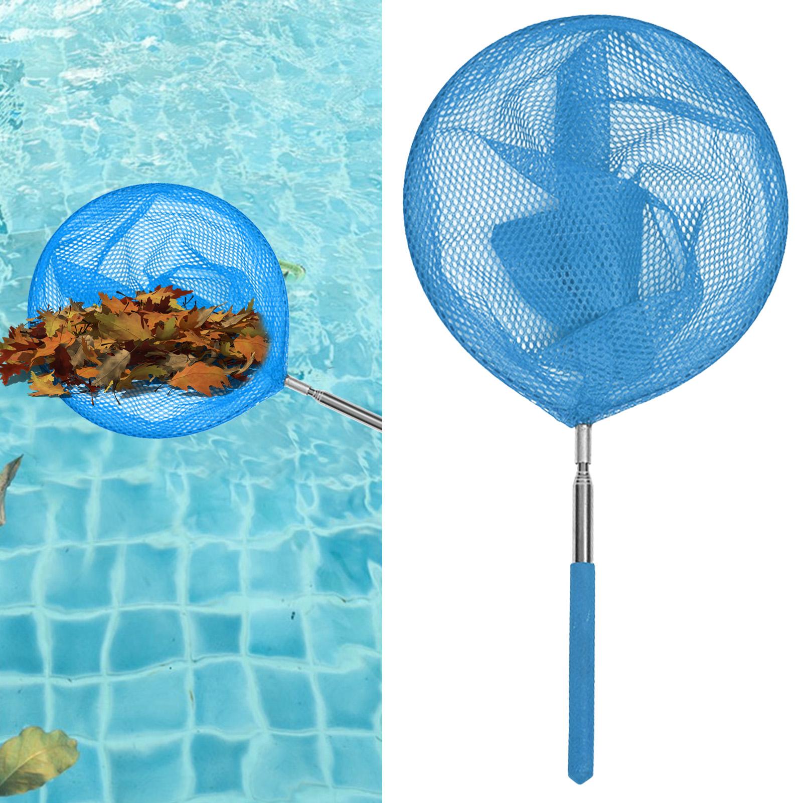 Aquarium Fish Net - Épuisette télescopique en acier inoxydable pour