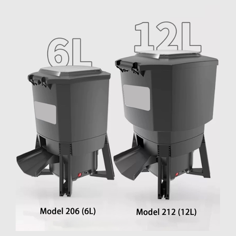 Aquarium Fish Koi - Distributeur automatique de nourriture solaire réglable