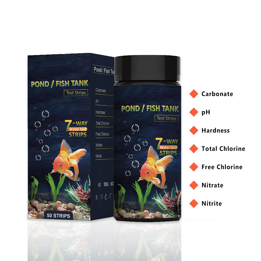 Aquarium Test Kit - Bandelettes de Test d'aquarium 7 en