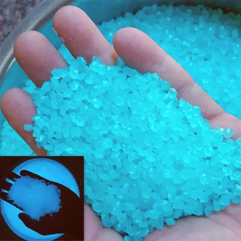 Aquarium Fish That Glow In The Dark - 1000 pièces 3-5mm sable lumineux lueur