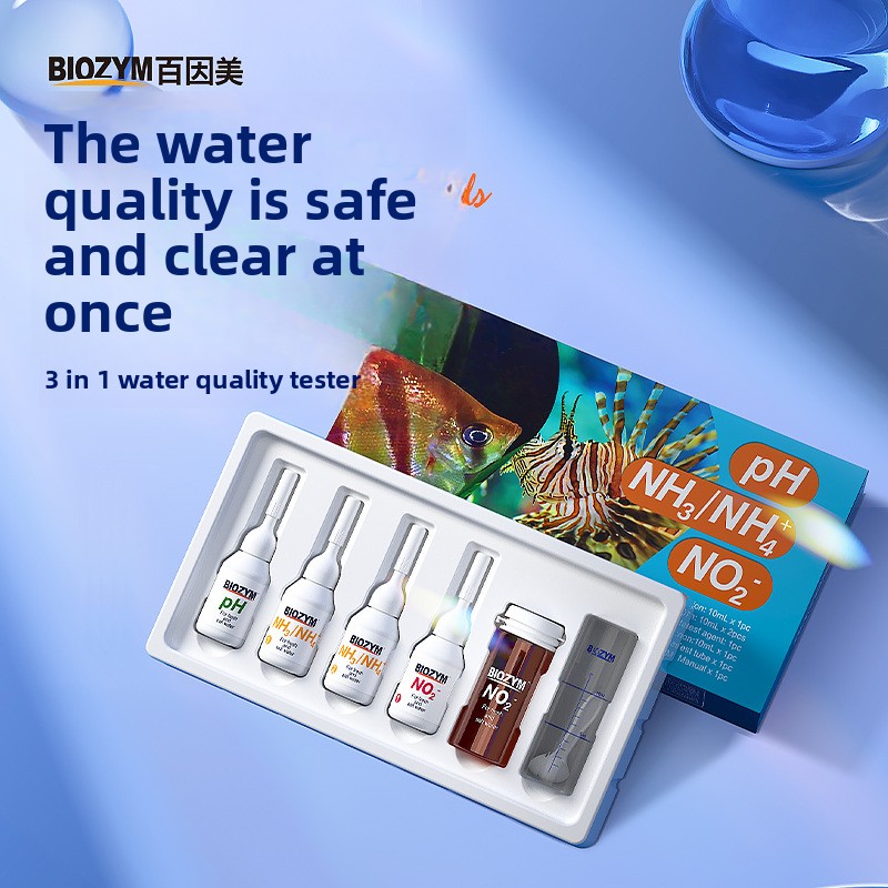 Aquarium Test Kit - BIOZYM Kit de test d'aquarium-testeur de