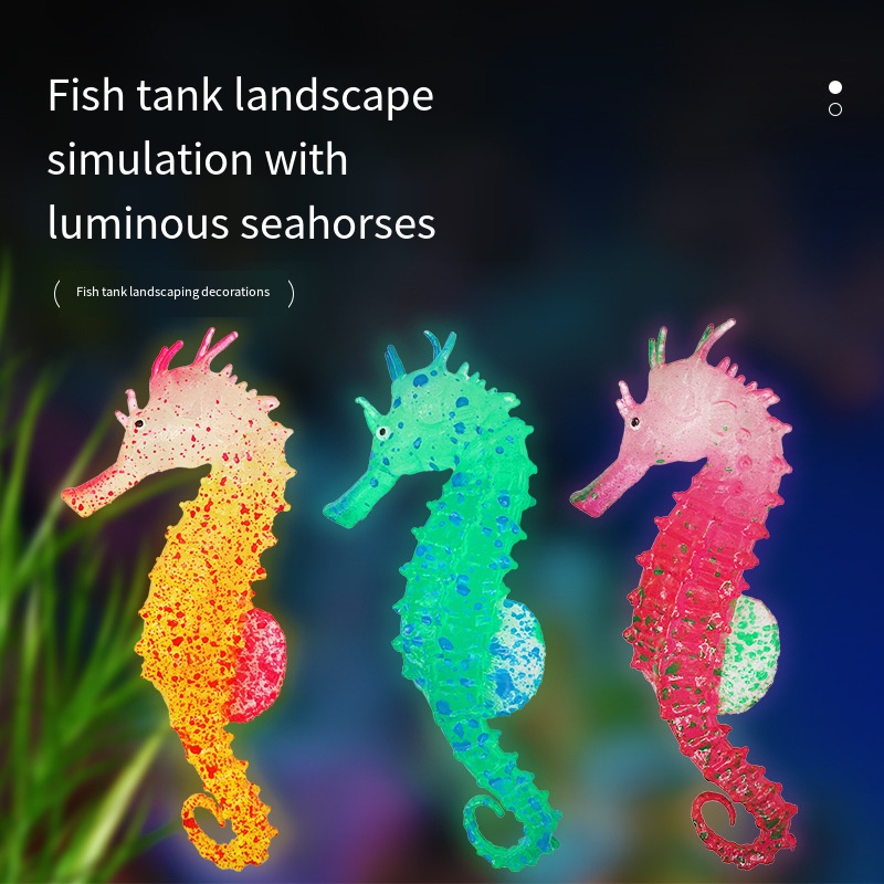 Aquarium Fish That Glow In The Dark - Décorations de paysage aquatique pour Aquarium,