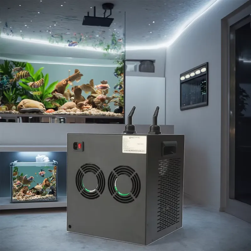 Aquarium Fish Cold Water - Refroidisseur d'aquarium 1/2HP 1HP avec pompe,