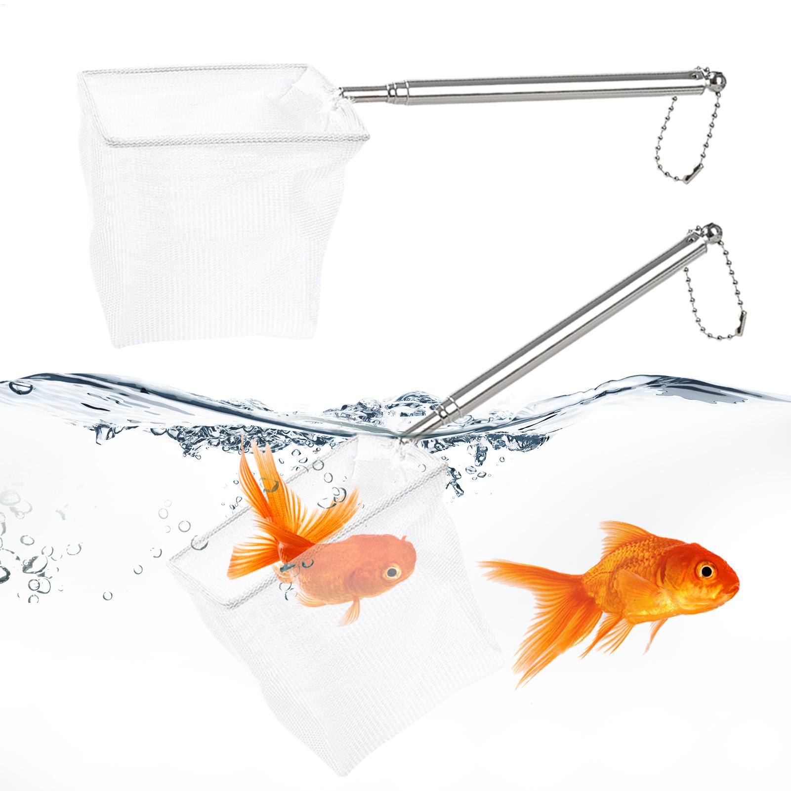 Aquarium Fishland - Lot de 2 Petits Épuisettes à