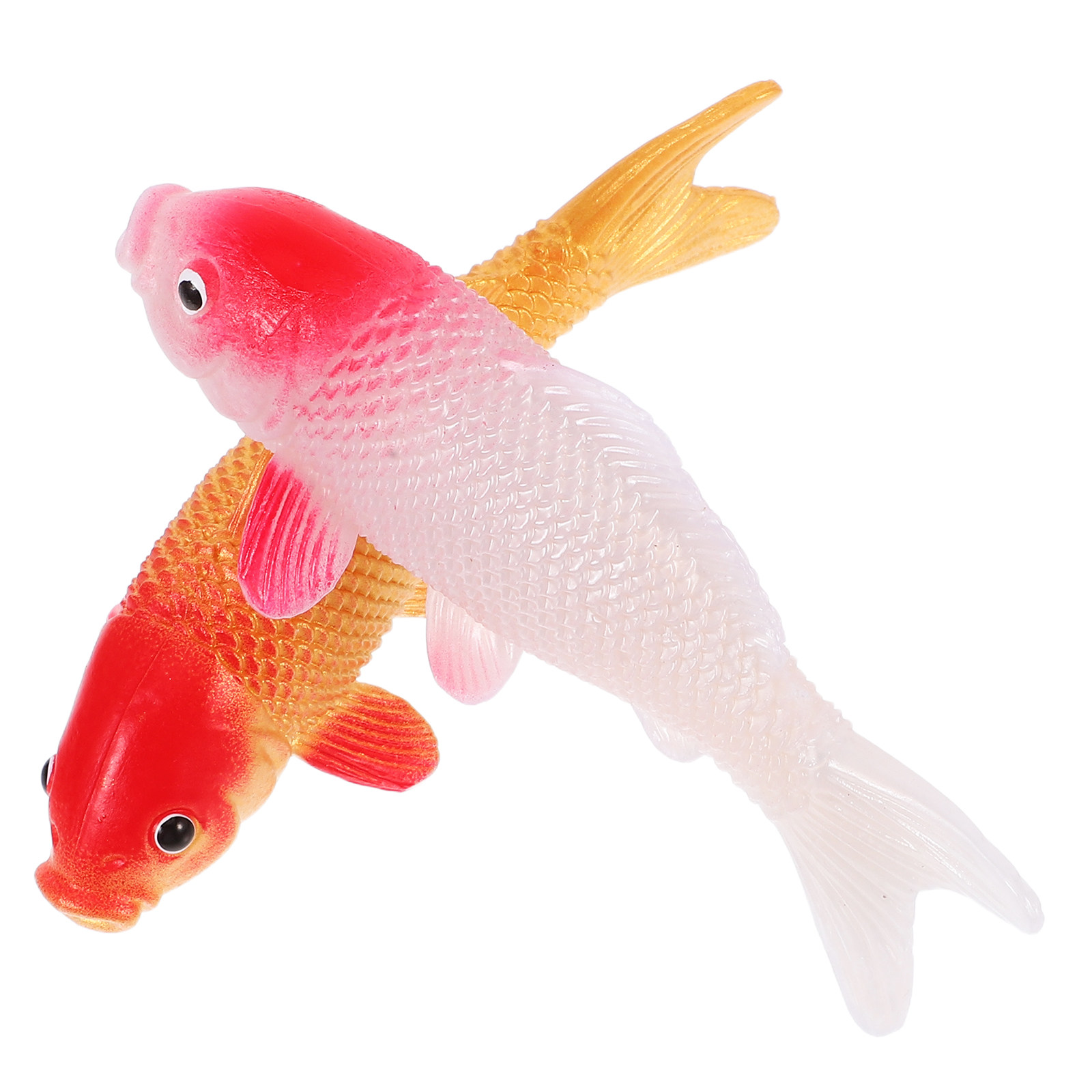 Aquarium Fish Koi - 2 pièces de décorations flottantes réalistes