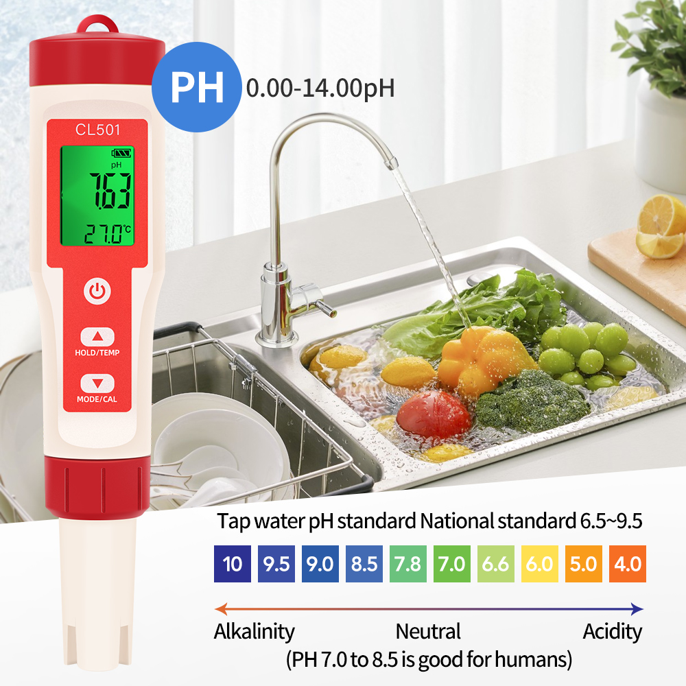 PH/CL2/H2/ORP/compteur de temp - Aquarium Test Kit avis et prix