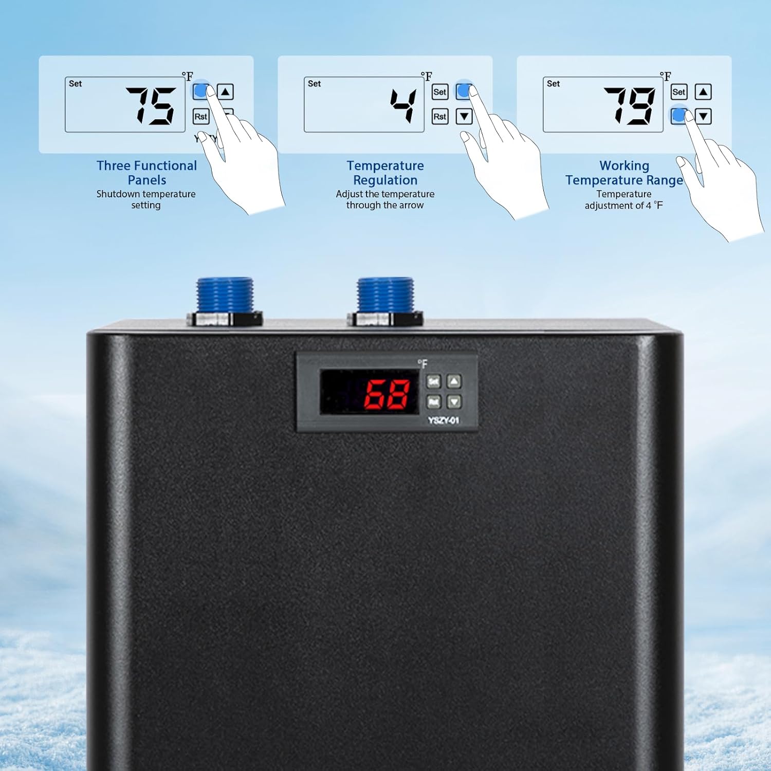 Refroidisseur d'aquarium 79 ga - Aquarium Fish Cold Water avis et prix