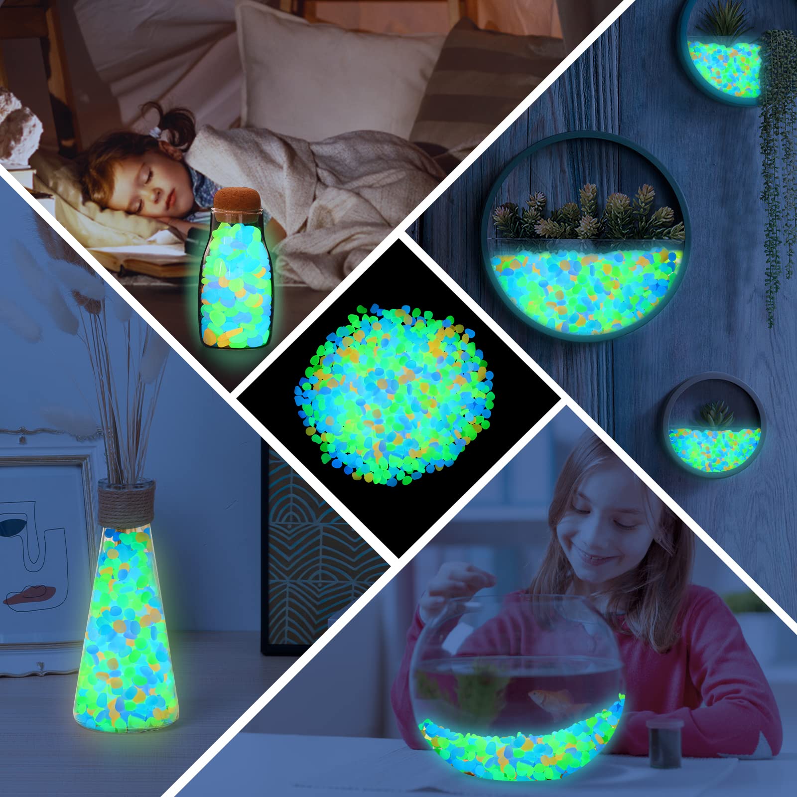 200 pierres lumineuses pour ja - Aquarium Fish That Glow In The Dark avis et prix