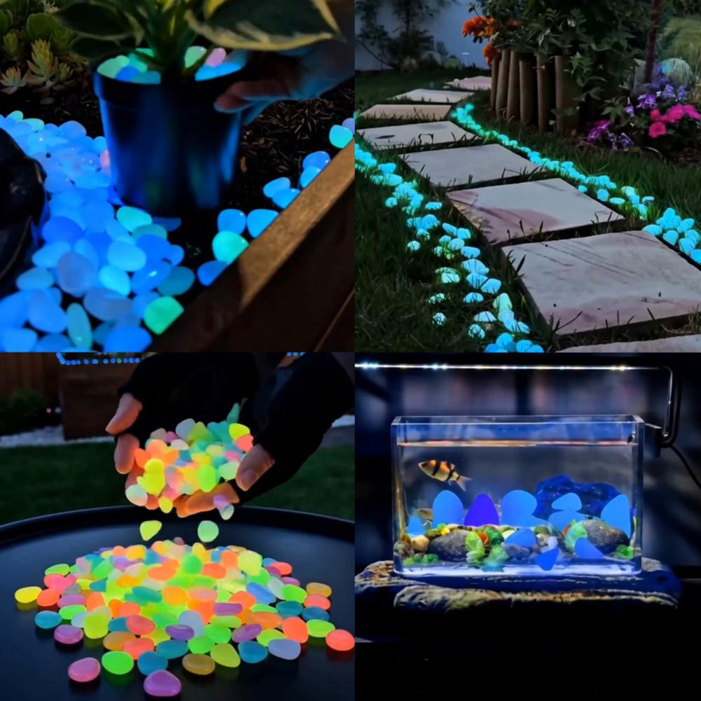 Galets en résine phosphorescen - Aquarium Fish That Glow In The Dark avis et prix