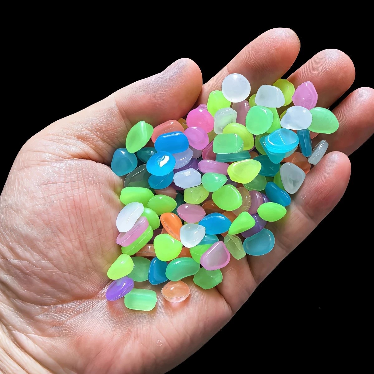 Galets lumineux qui brillent d - Aquarium Fish That Glow In The Dark avis et prix