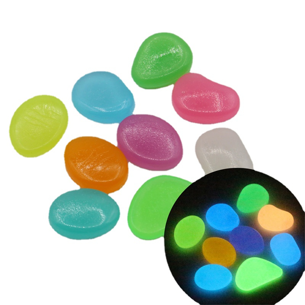 50pcs pierre lumineuse fluores - Aquarium Fish That Glow In The Dark avis et prix