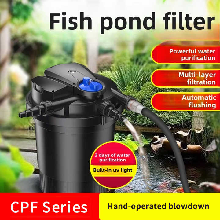 Filtre d'étang 4000L/H avec lu - Aquarium Fish Koi avis et prix