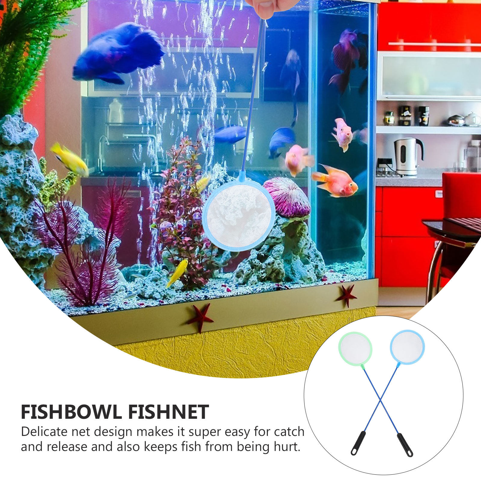 Lot de 10 épuisettes pour aqua - Aquarium Fishland avis et prix