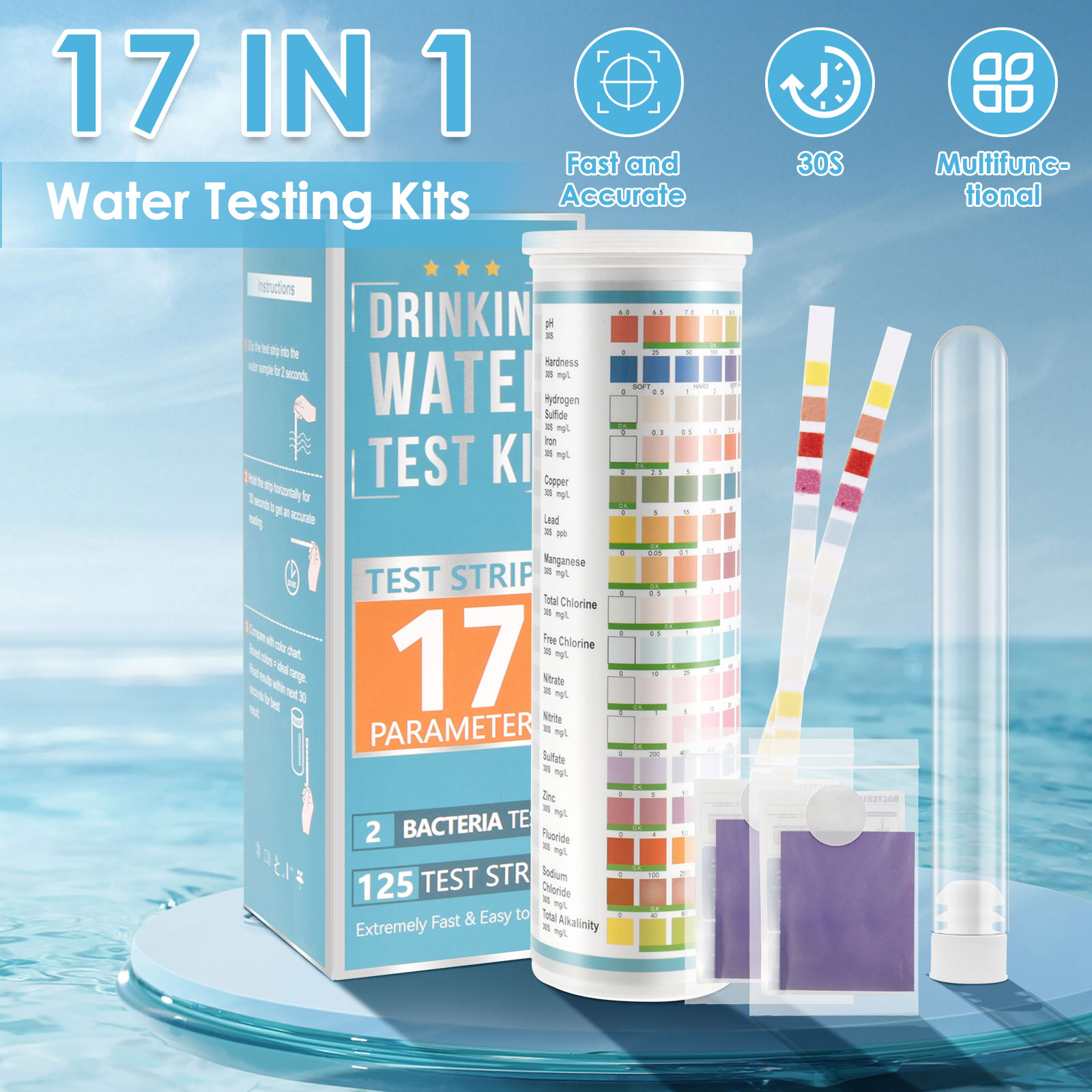 Bandelettes de test de qualité - Aquarium Test Kit avis et prix
