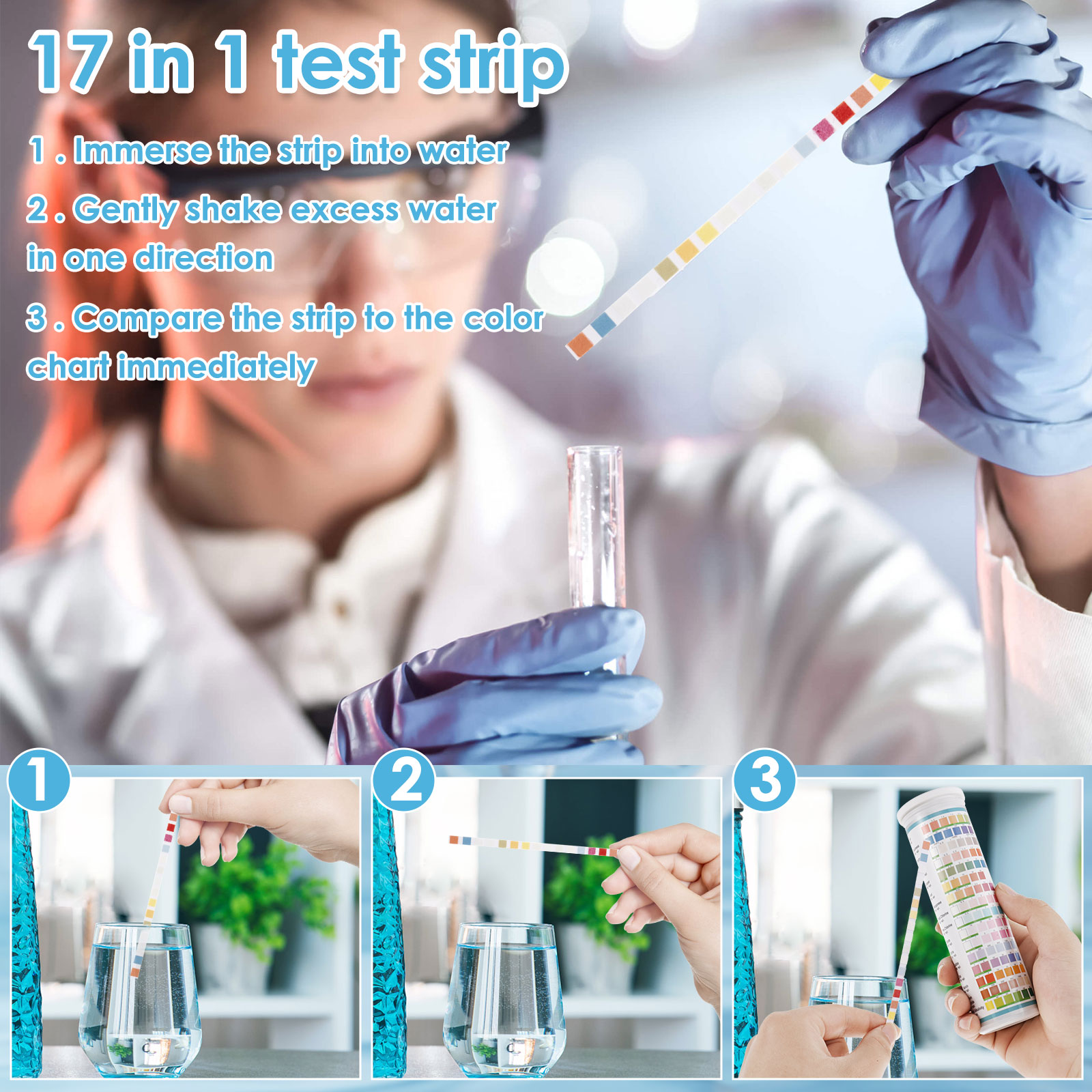 Bandelettes de test de qualité - Aquarium Test Kit avis et prix