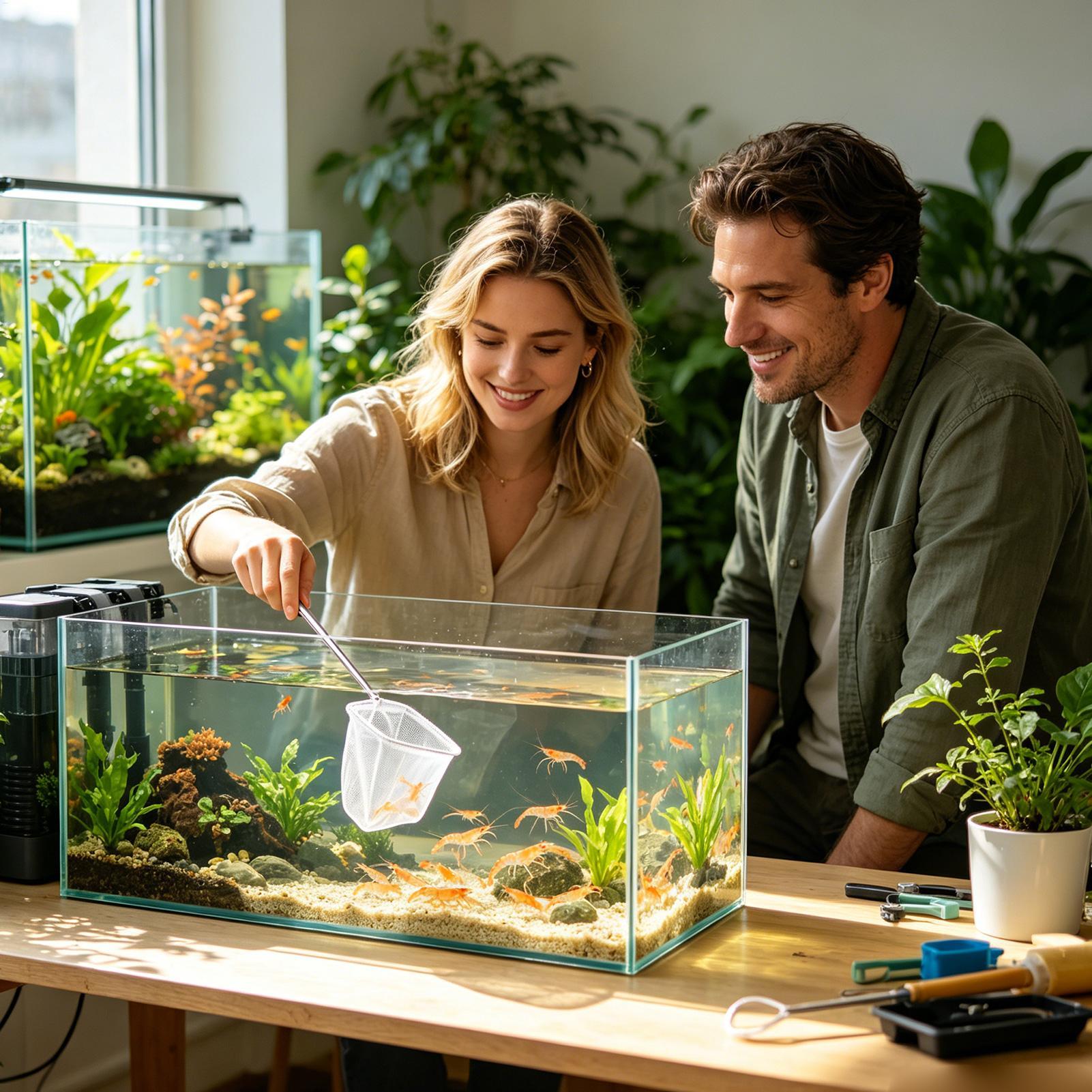 Lot de 2 Petits Épuisettes à P - Aquarium Fishland avis et prix