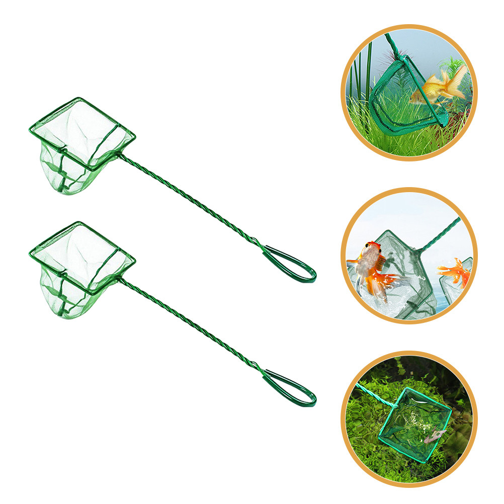Lot de 2 épuisettes portables  - Aquarium Fishland avis et prix
