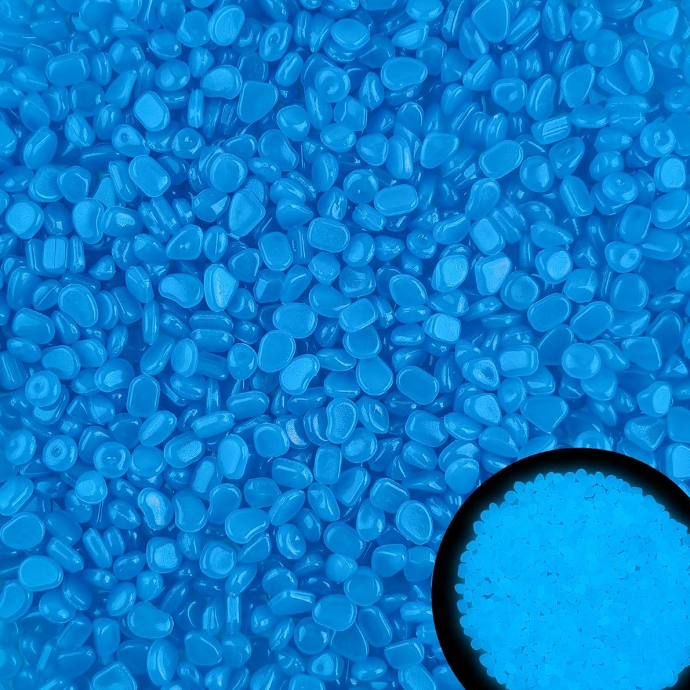 Lot de 100 pierres qui brillen - Aquarium Fish That Glow In The Dark avis et prix