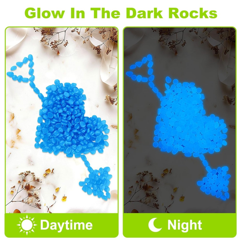 Lot de 100 pierres qui brillen - Aquarium Fish That Glow In The Dark avis et prix